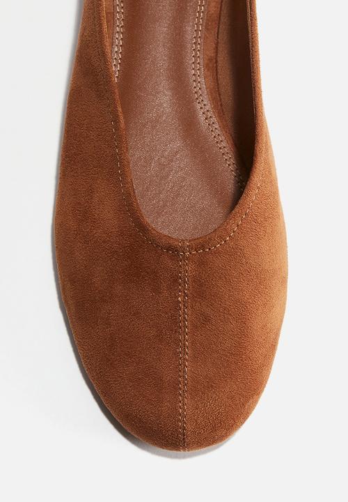 H&M - Ballet pumps - dark beige