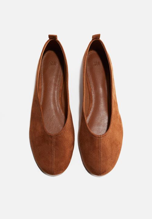 H&M - Ballet pumps - dark beige