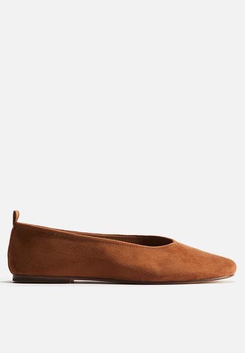 H&M - Ballet pumps - dark beige