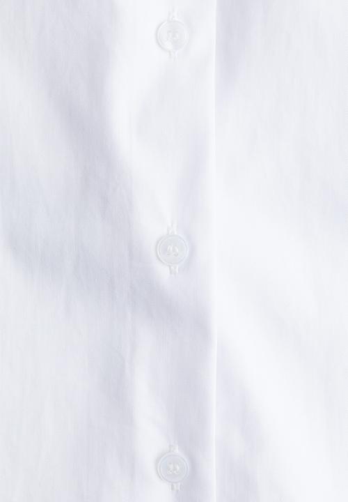 H&M - Poplin shirt - white