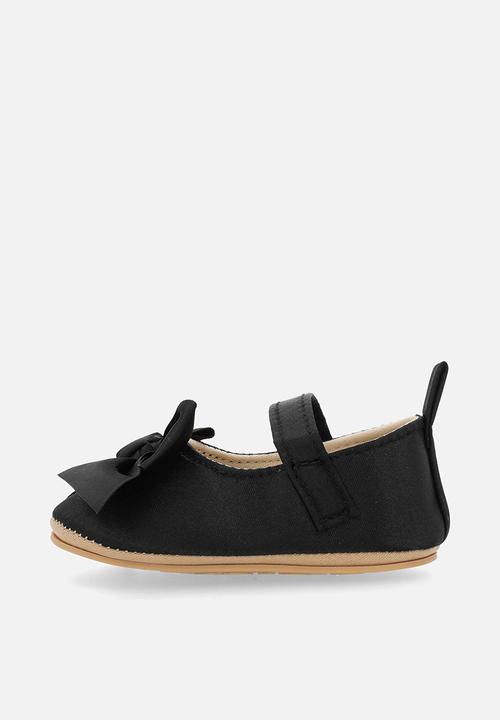 Pop Candy - Bow décor ballet pumps - black