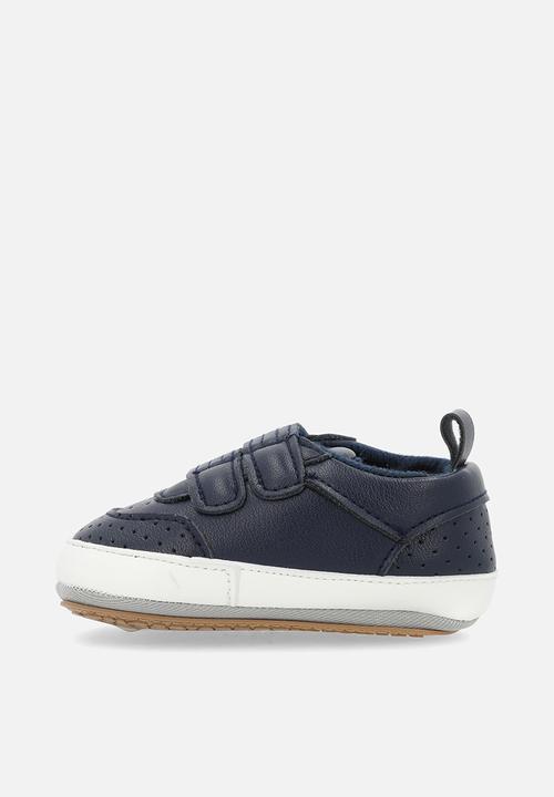 Pop Candy - Twin strap sneakers-navy blue