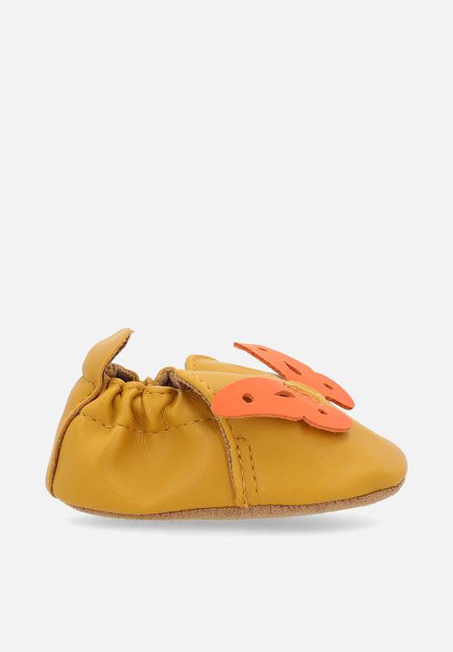 Pop Candy - Butterfly applique pumps - yellow