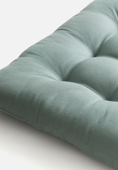 H&M - Twill seat cushion - dusky green