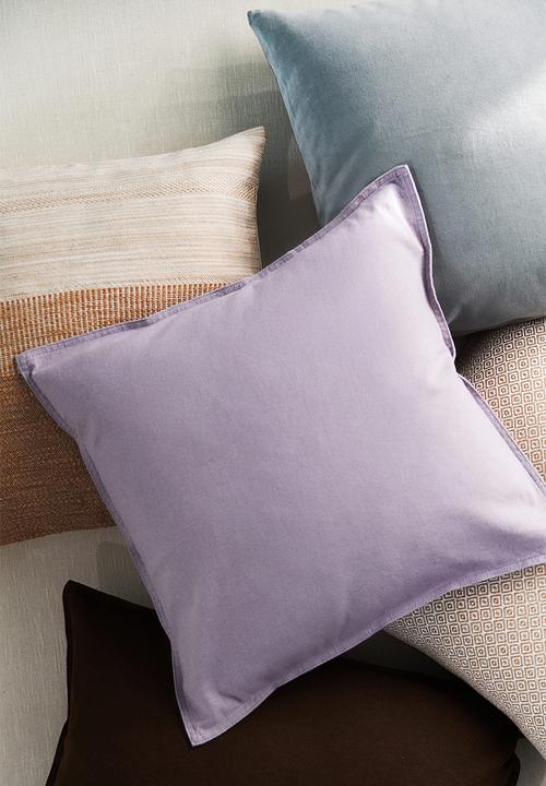 H&M - Linen-blend cushion cover - lilac