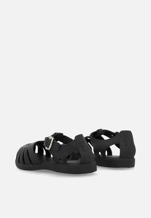 Pop Candy - Caged sandals - black