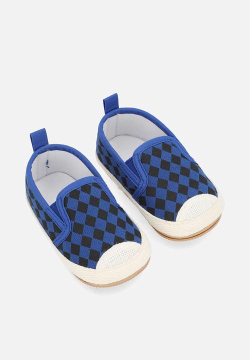 Pop Candy - Printed sneakers - blue & black