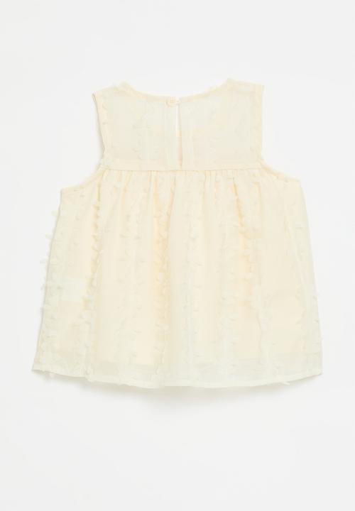 Pop Candy - Sleelveless top - white
