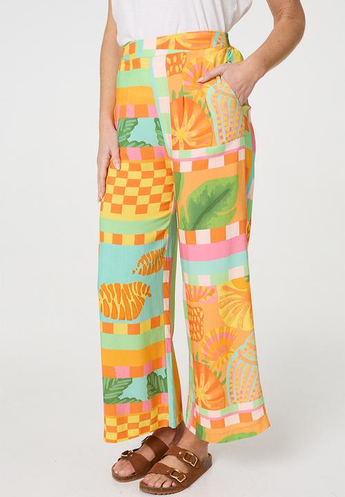 Stella Morgan - Wide Leg Printed Pant - multi