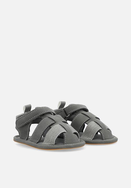 Pop Candy - Caged sandals - grey