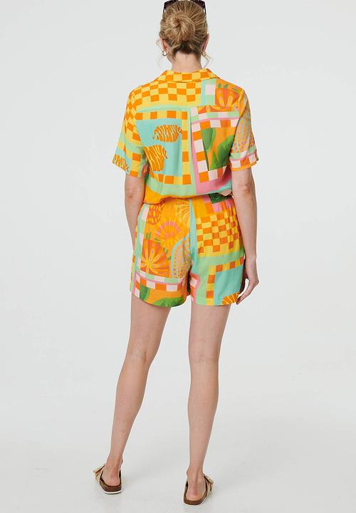 Stella Morgan - Short sleeve regular fit blouse - multi