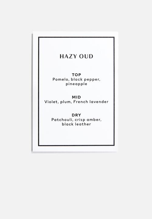H&M - Scented candle - hazy oud