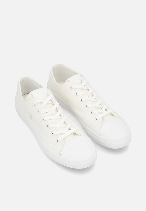 POLO - Canvas sneaker - white