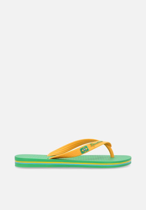 Ipanema - Ipanema Clas Brasil Ii Kids - Green & Yellow 