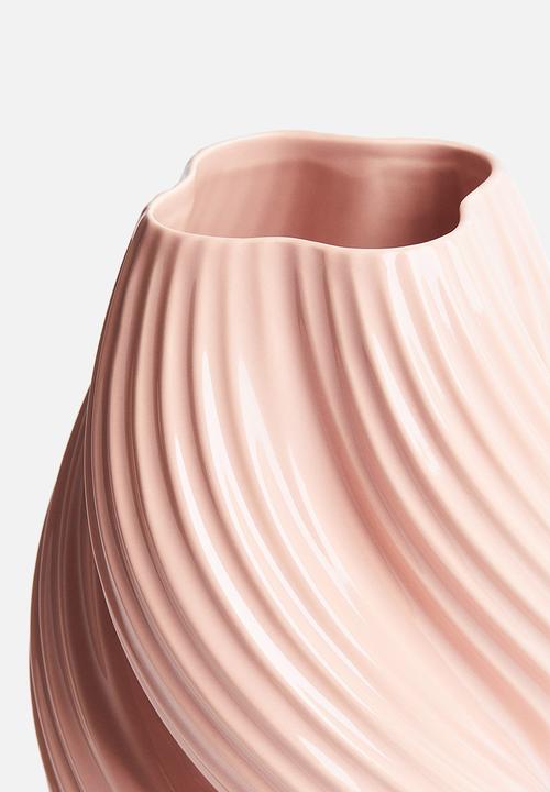 H&M - Tall stoneware vase - pink