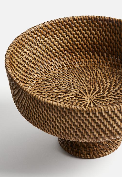H&M - Rattan bowl - beige