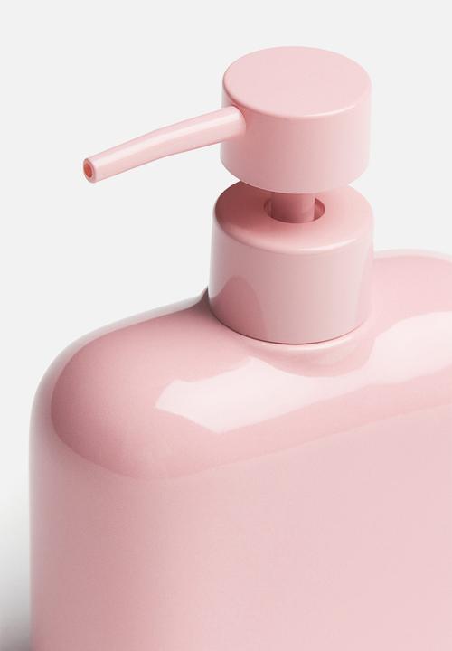 H&M - Stoneware soap dispenser - pink