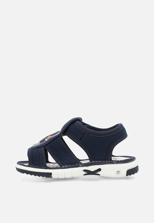 Pop Candy - Caged sandals - navy blue