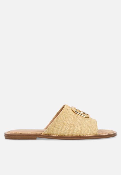 GUESS - Raffia slide - neutral
