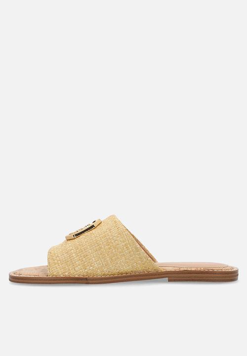 GUESS - Raffia slide - neutral