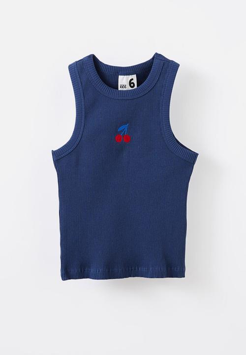 Cotton On - Eleanor tank - deep dive/cherry