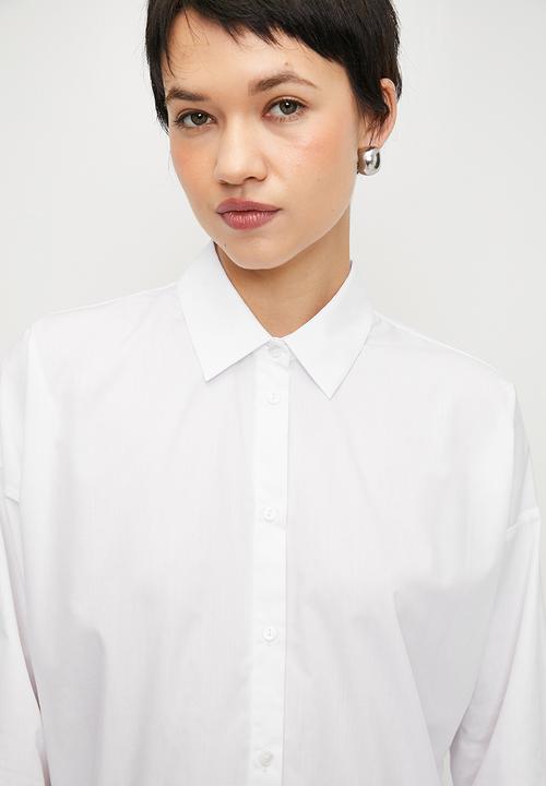 Trendyol - White Midi Woven Beach Dress
