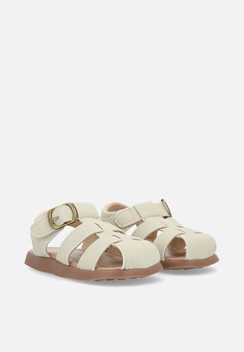 Pop Candy - Caged sandals - beige