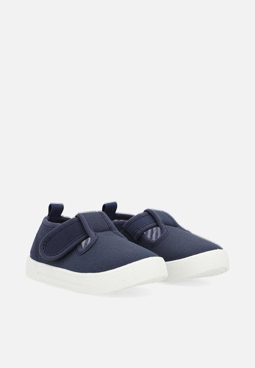 Pop Candy - T-strap canvas sneakers - dark blue