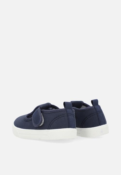Pop Candy - T-strap canvas sneakers - dark blue