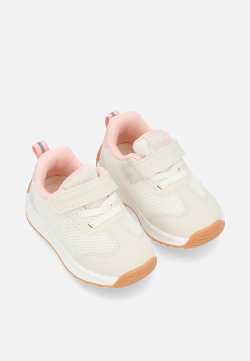 Pop Candy - Lace sneakers-pink & ecru