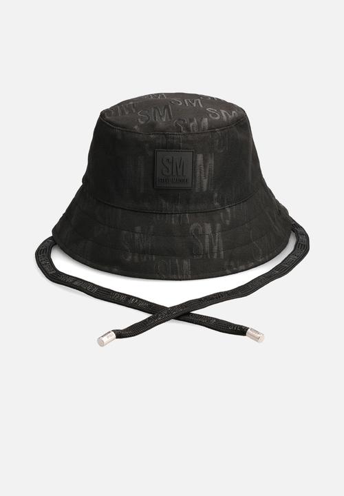 Steve Madden - Rio reversible bucket hat - black