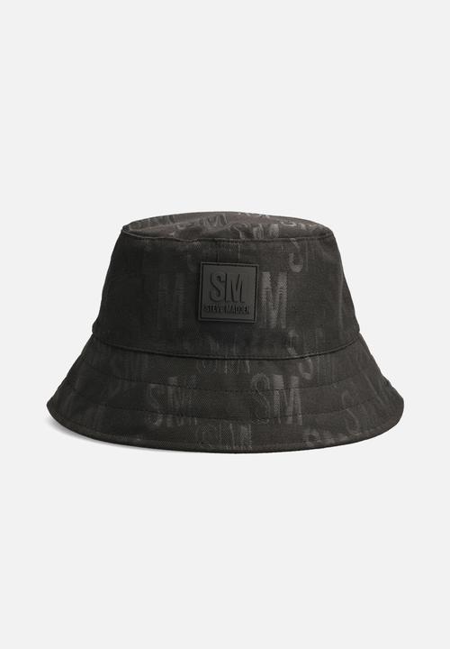 Rio reversible bucket hat - black