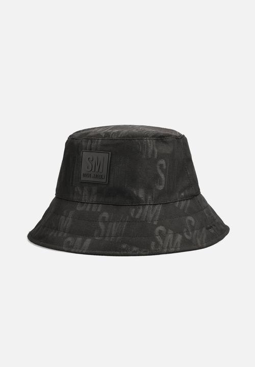 Steve Madden - Rio reversible bucket hat - black