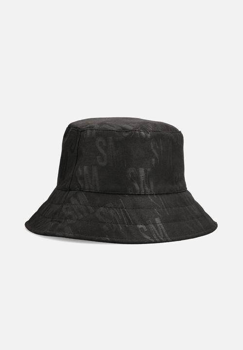 Steve Madden - Rio reversible bucket hat - black