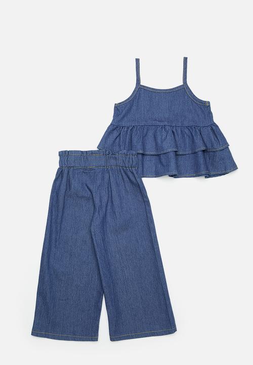 Pop Candy - Top & pants set - blue