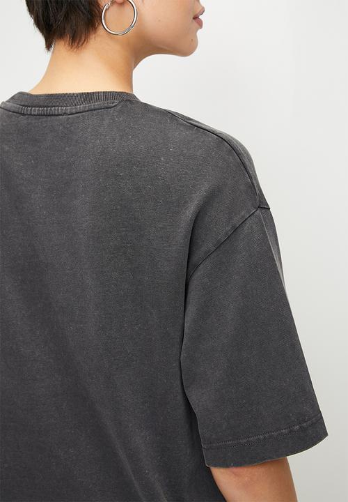 MANGO - T-Shirt Sita - Charcoal