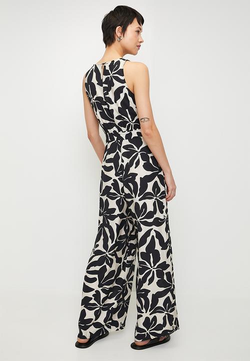 MANGO - Jumpsuit Knot - Black 