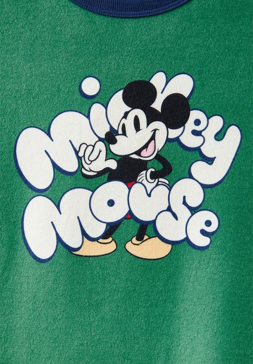 Cotton On - Damon short sleeve pyjama set license - lcn dis guac/ mickey grid