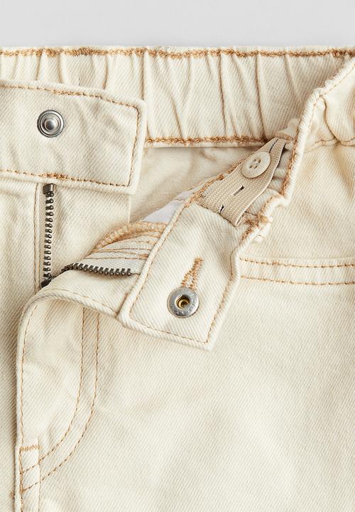 H&M - Loose fit jeans - natural white