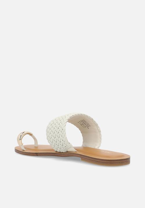 ALDO - Beachwalk slide - white/bone