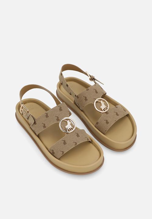 POLO - Moulded sandal - stone