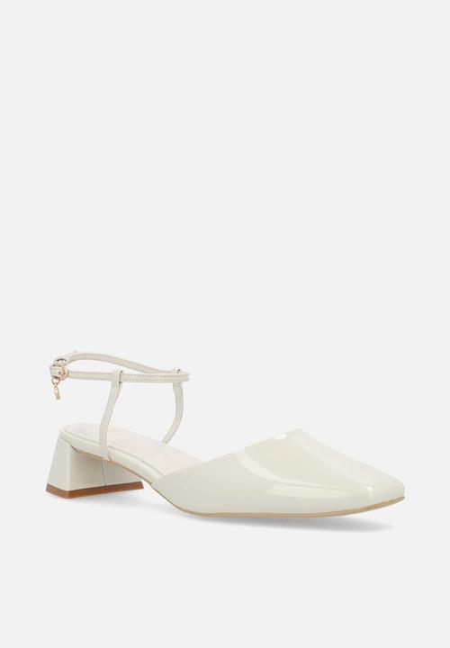 POLO - Ankle sandal - off white