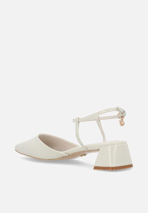 POLO - Ankle sandal - off white