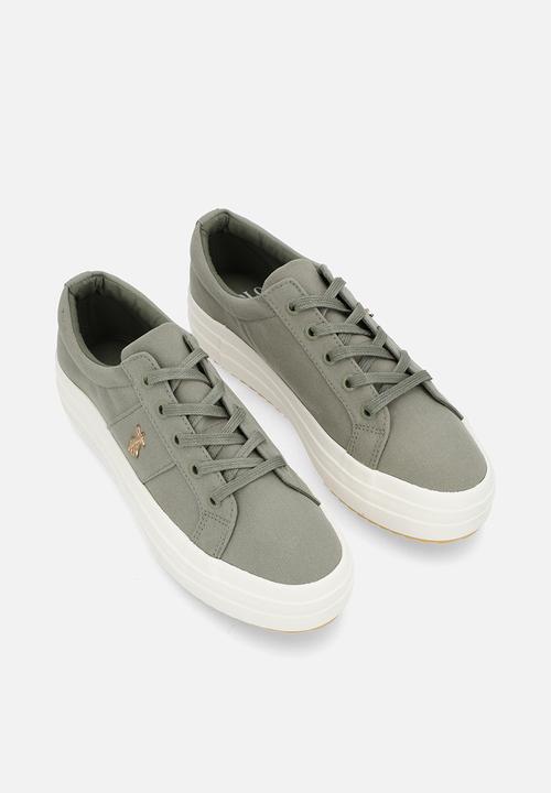 POLO - Classic sneaker - olive
