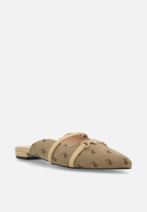 POLO - Pointed mule - stone