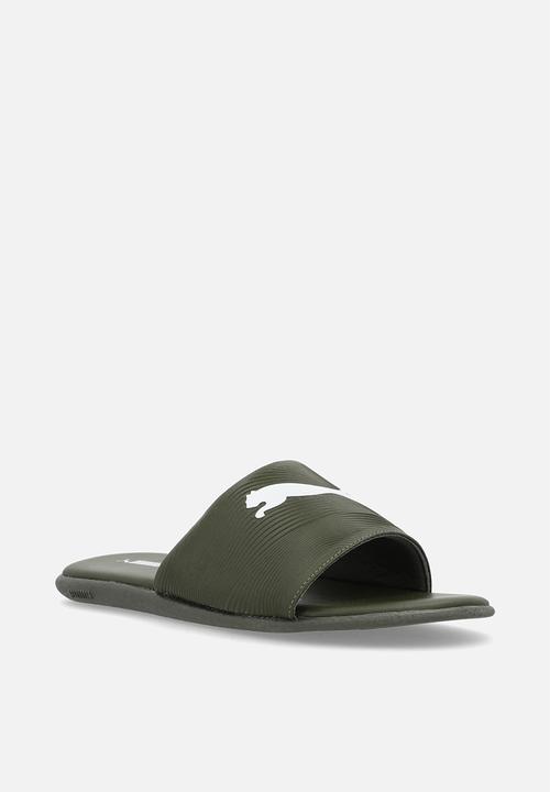 PUMA - Sporty Embossed 2.0 Slide ZADP - Green 
