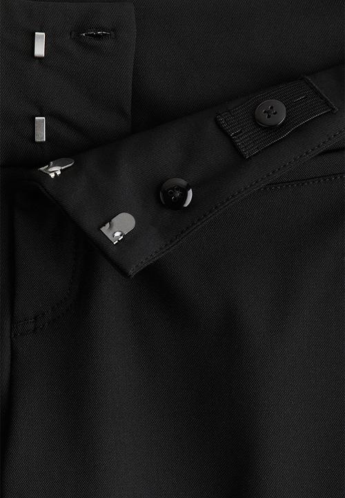 H&M - Flared suit trousers - black