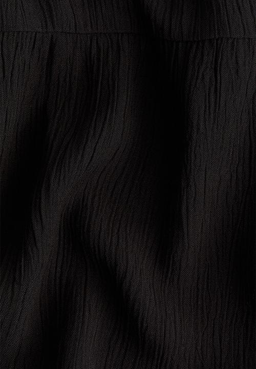 H&M - Smocked tiered skirt - black