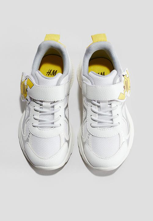 H&M - Lightweight-sole trainers - white pokémon