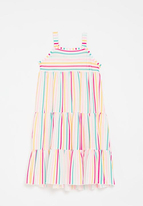 Pop Candy - Striped dress - multi